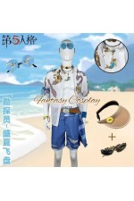 Identity V Prospector Norton Campbell Summer Frisbee Cosplay Costume